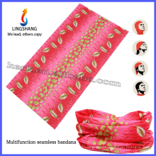 Ningbo Lingshang 100% polyester bandana for sale fashion multifunctional scarf headband outdoor seamless bandana